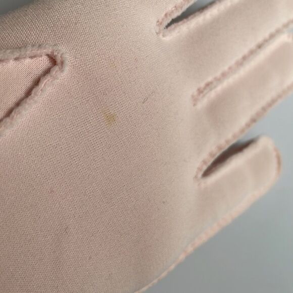 Vtg Stetson light pink long nylon gloves - Picture 7 of 8